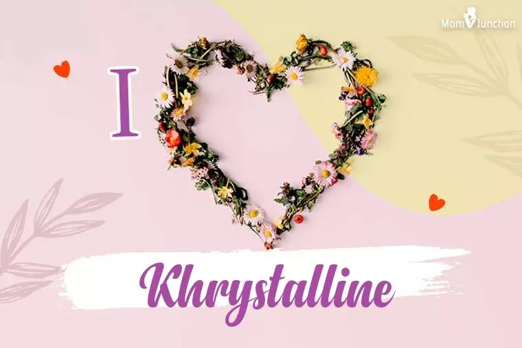 I Love Khrystalline Wallpaper