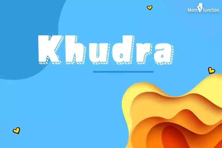 Khudra 3D Wallpaper