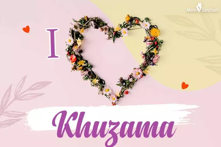 I Love Khuzama Wallpaper