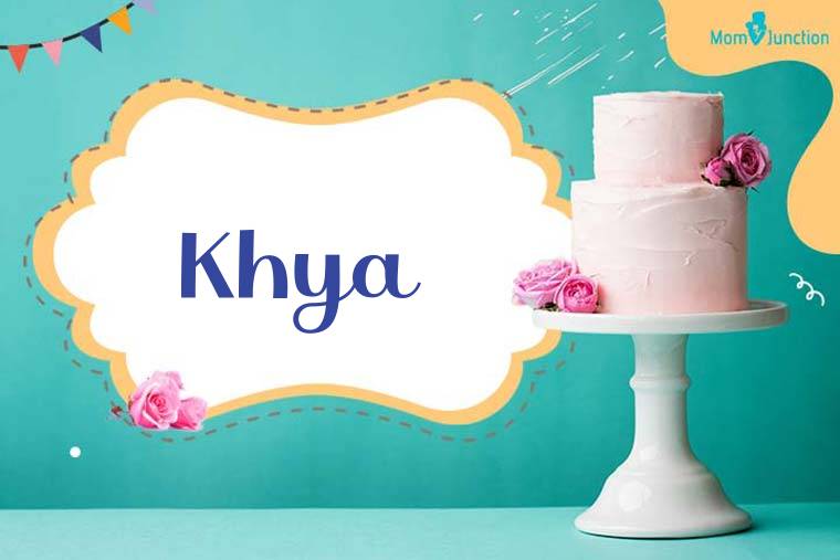 Khya Birthday Wallpaper