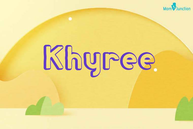 Khyree 3D Wallpaper