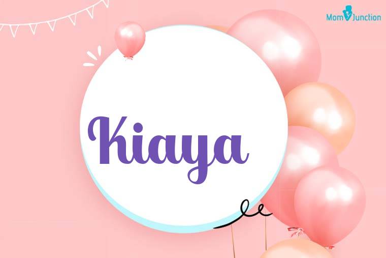 Kiaya Birthday Wallpaper