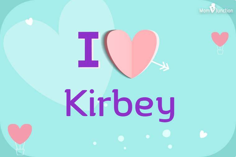 I Love Kirbey Wallpaper