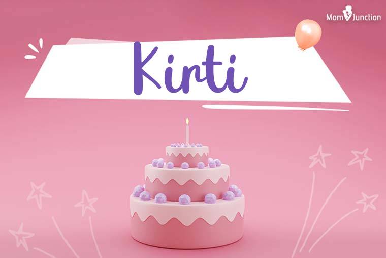 Kirti Birthday Wallpaper