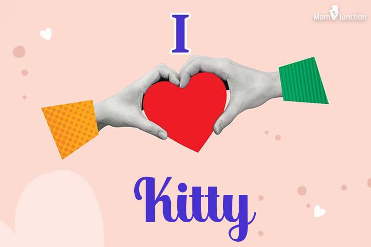 I Love Kitty Wallpaper