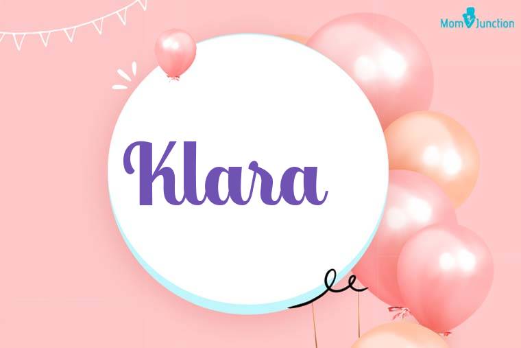 Klara Birthday Wallpaper