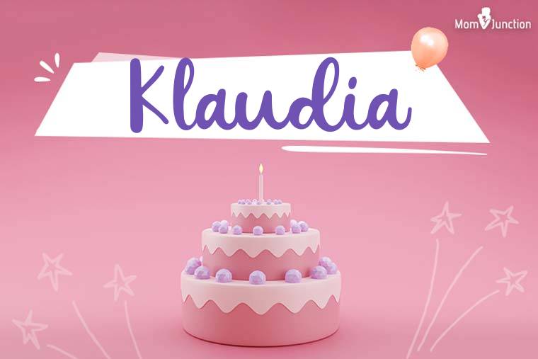 Klaudia Birthday Wallpaper