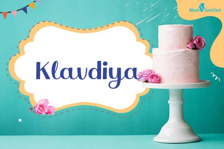 Klavdiya Birthday Wallpaper