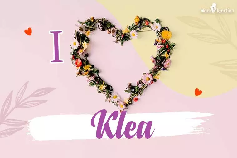 I Love Klea Wallpaper