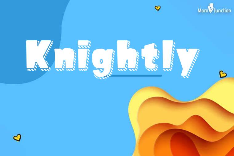 Knightly 3D Wallpaper