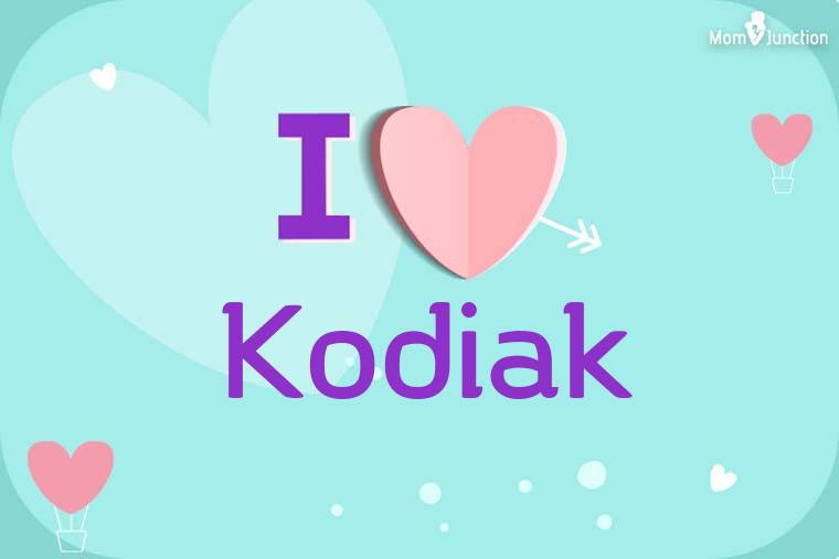 I Love Kodiak Wallpaper