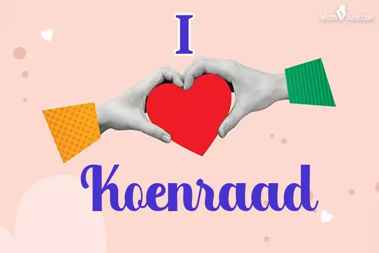 I Love Koenraad Wallpaper