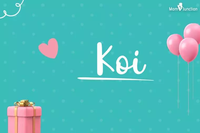 Koi Birthday Wallpaper