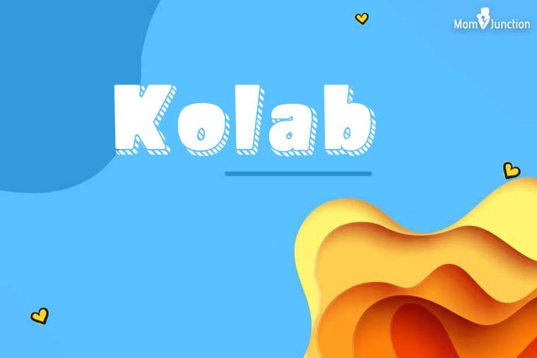 Kolab 3D Wallpaper