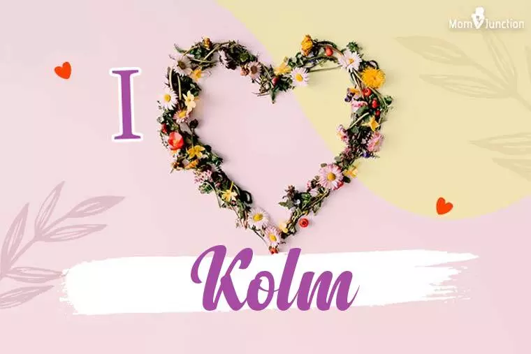 I Love Kolm Wallpaper