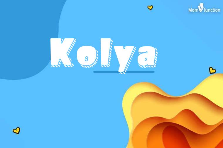 Kolya 3D Wallpaper