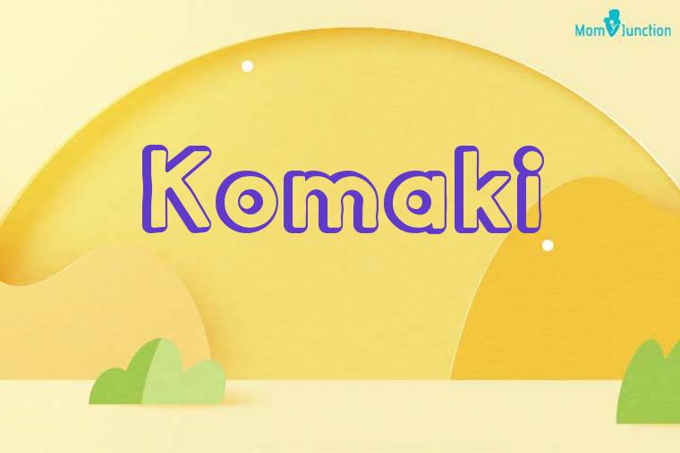 Komaki 3D Wallpaper