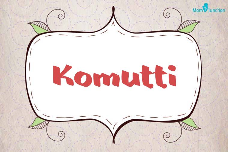 Komutti Stylish Wallpaper
