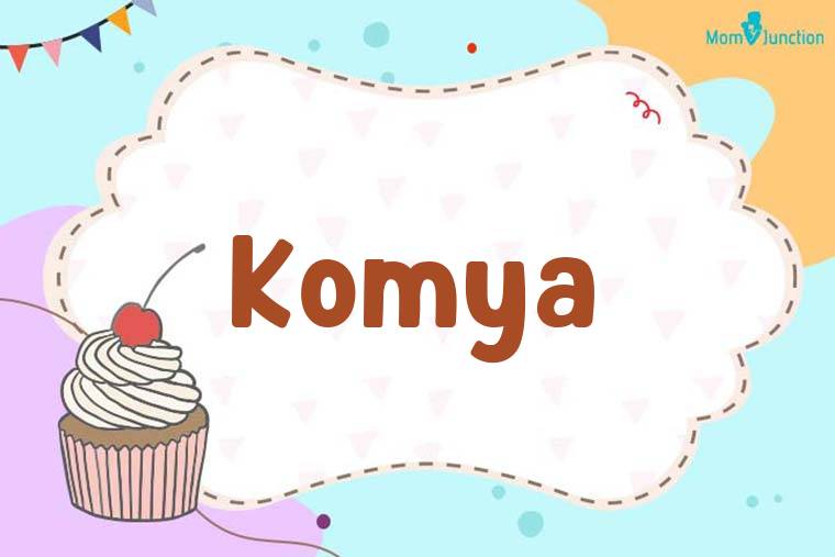 Komya Birthday Wallpaper