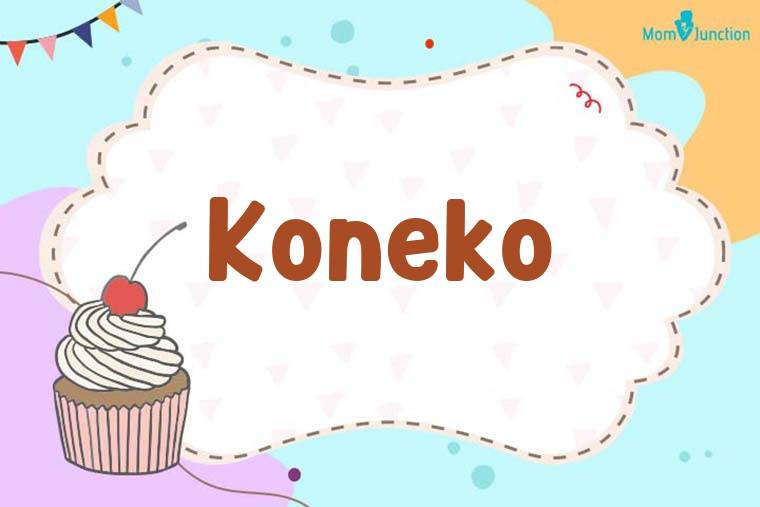 Koneko Birthday Wallpaper