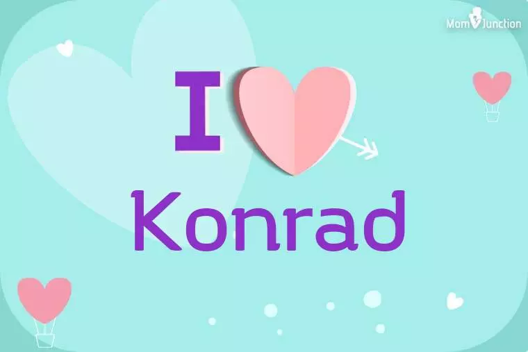 I Love Konrad Wallpaper