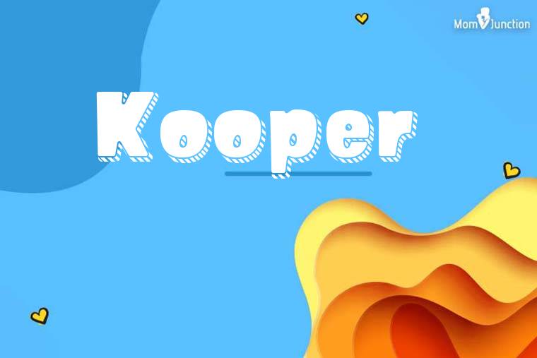 Kooper 3D Wallpaper