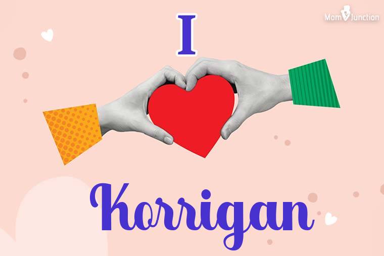 I Love Korrigan Wallpaper