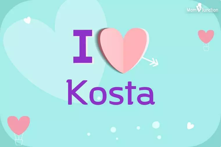 I Love Kosta Wallpaper