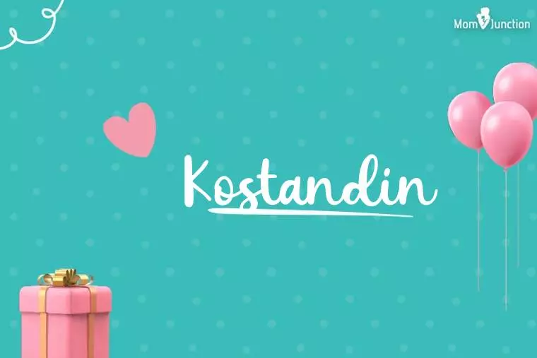 Kostandin Birthday Wallpaper