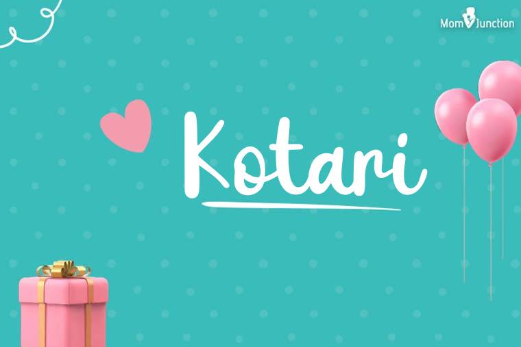 Kotari Birthday Wallpaper