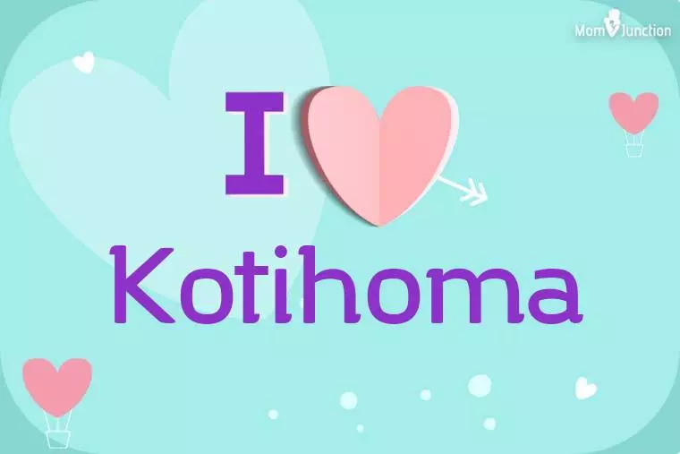 I Love Kotihoma Wallpaper