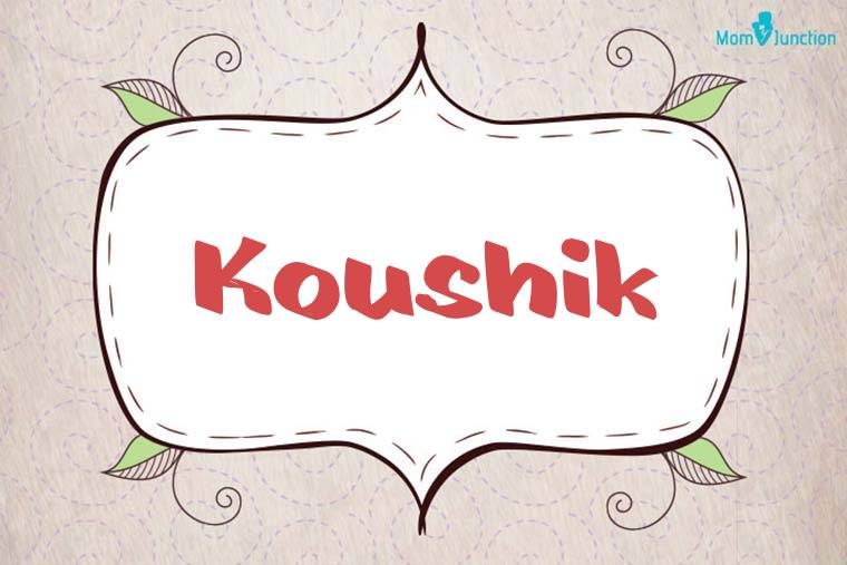 Koushik Stylish Wallpaper