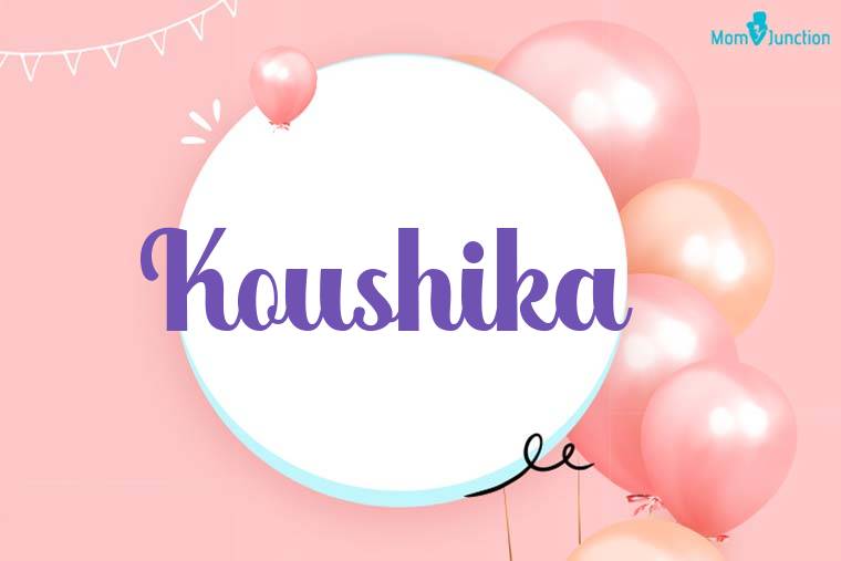 Koushika Birthday Wallpaper