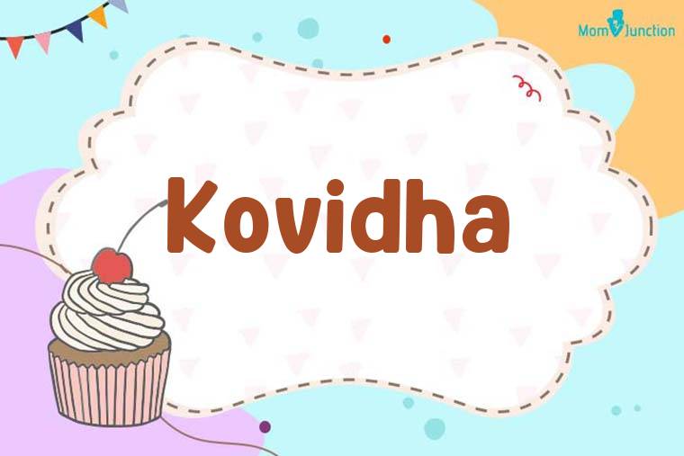 Kovidha Birthday Wallpaper