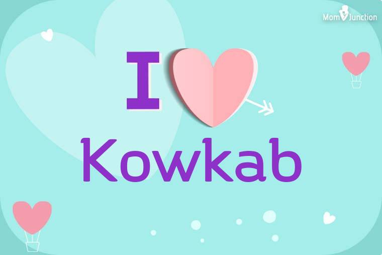 I Love Kowkab Wallpaper
