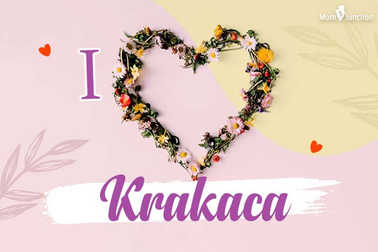 I Love Krakaca Wallpaper