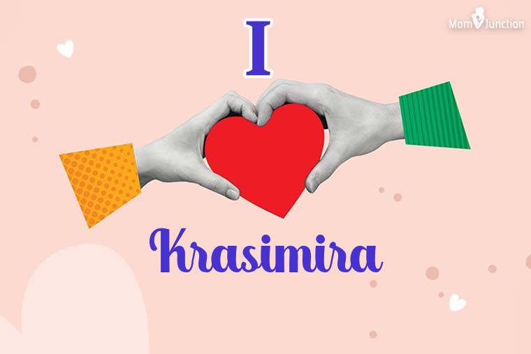 I Love Krasimira Wallpaper
