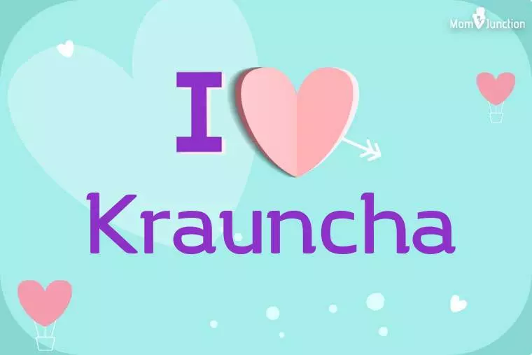 I Love Krauncha Wallpaper