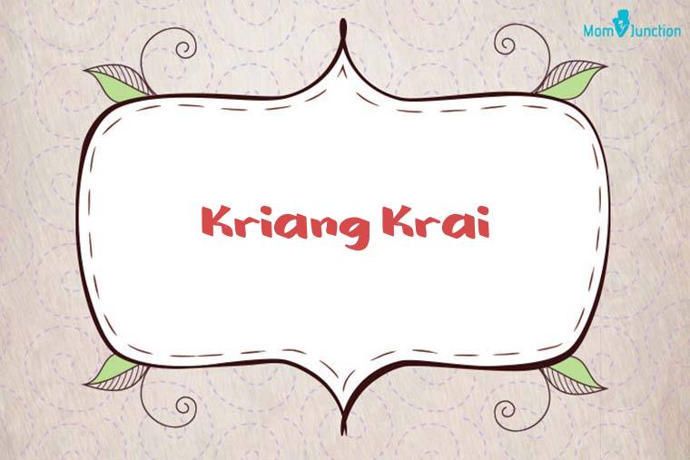 Kriang Krai Stylish Wallpaper