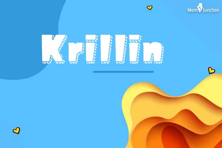 Krillin 3D Wallpaper