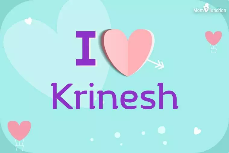 I Love Krinesh Wallpaper