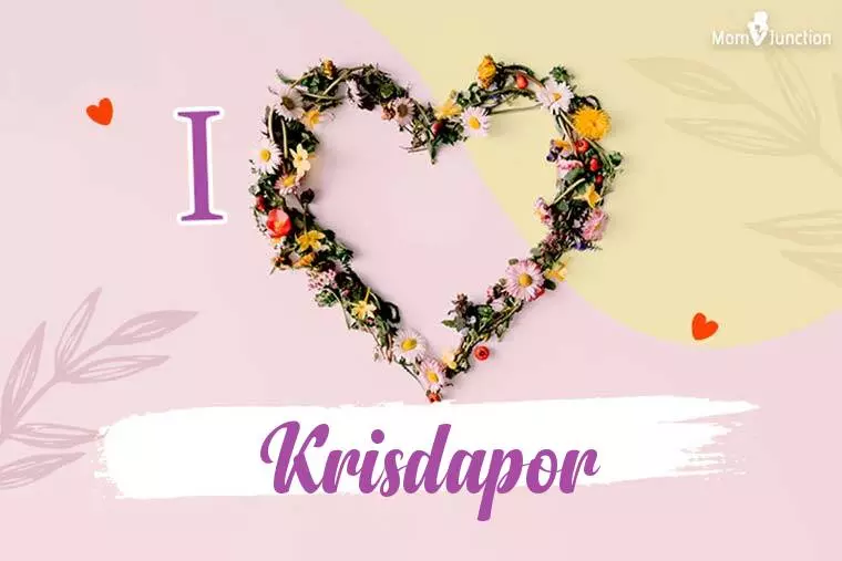 I Love Krisdapor Wallpaper