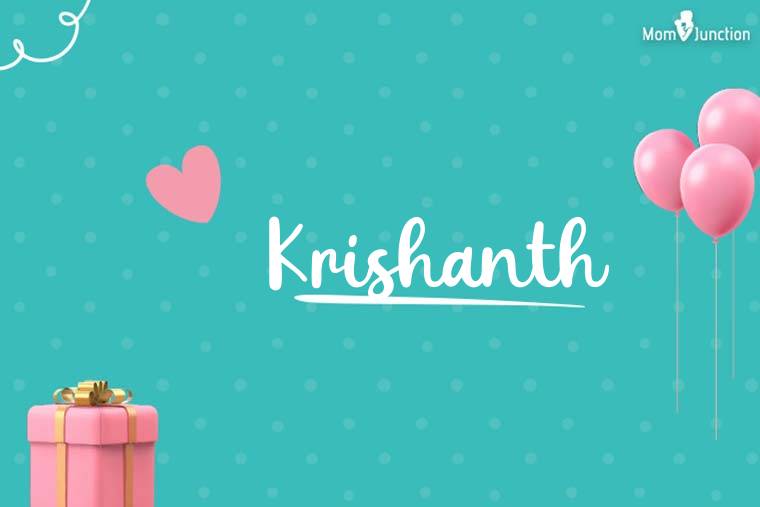 Krishanth Birthday Wallpaper