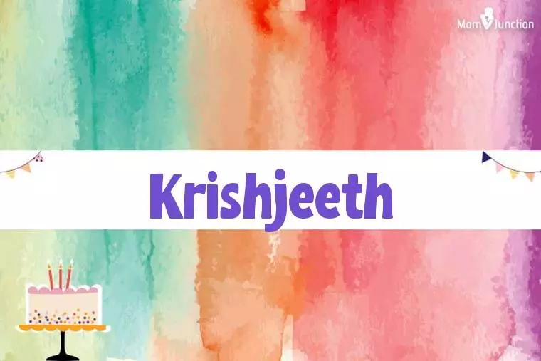 Krishjeeth Birthday Wallpaper