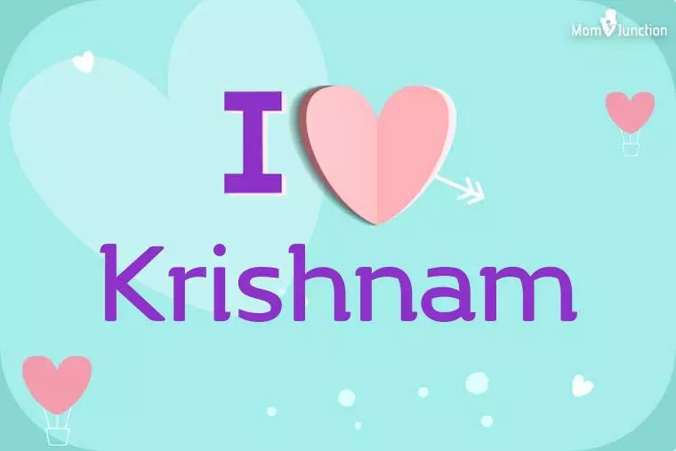 I Love Krishnam Wallpaper