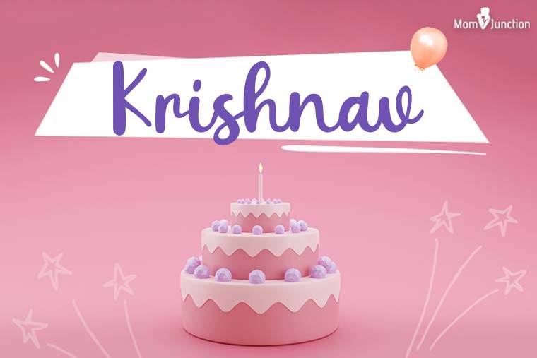Krishnav Birthday Wallpaper