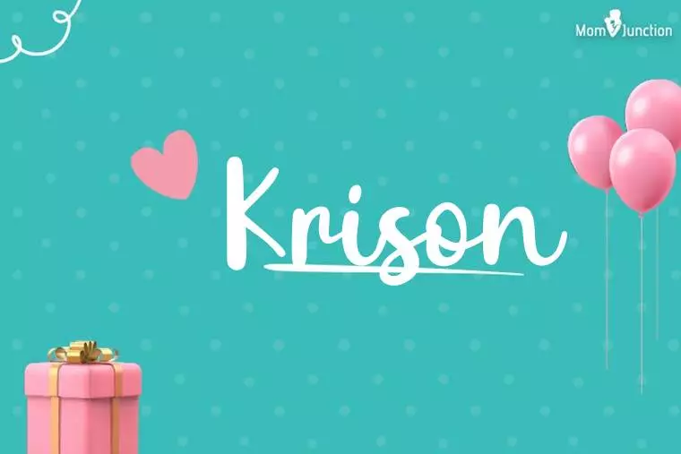 Krison Birthday Wallpaper