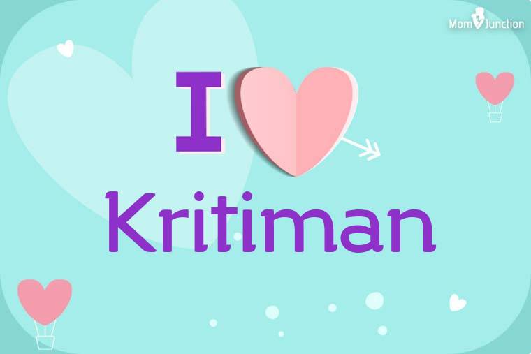 I Love Kritiman Wallpaper