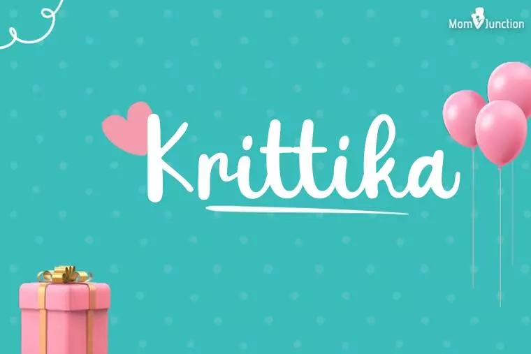 Krittika Birthday Wallpaper