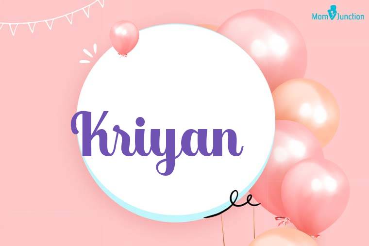Kriyan Birthday Wallpaper